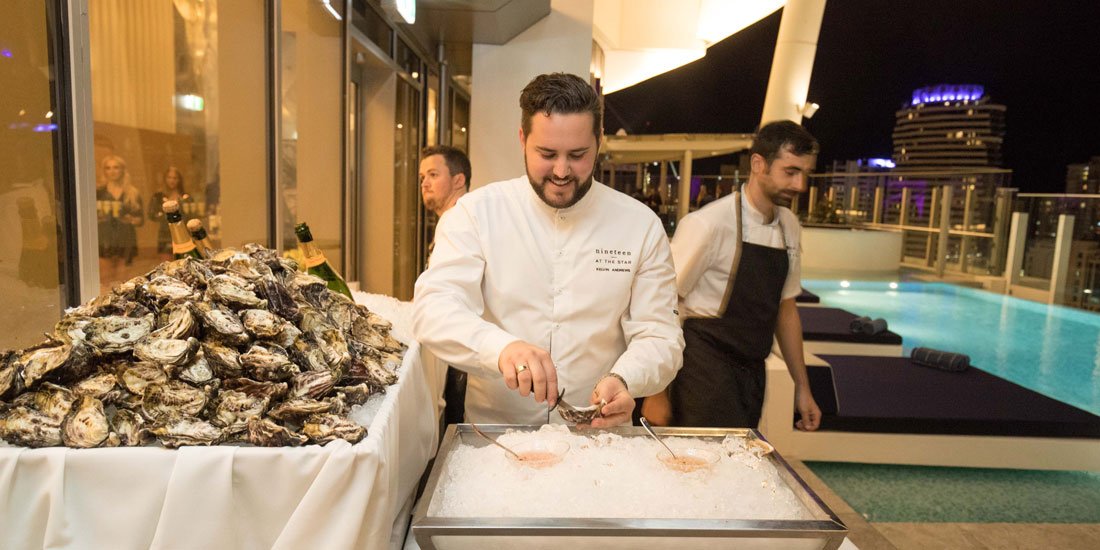 Experience eight (mystery) courses from the big blue at Nineteen's Sustainable Seafood Dinner