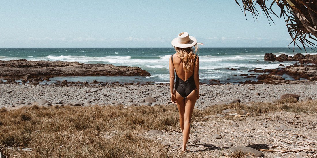 Slow down and enjoy a sun-kissed summer in swimwear from Byron Bay's Halcyon Daze