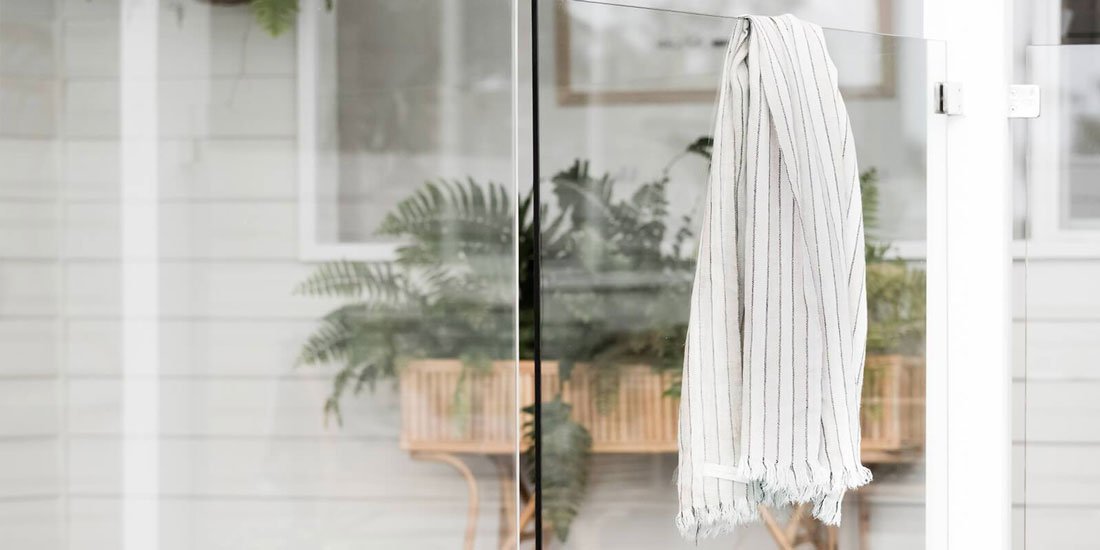 More than a towel – wrap your salty self in pure linen from Weave and Willow