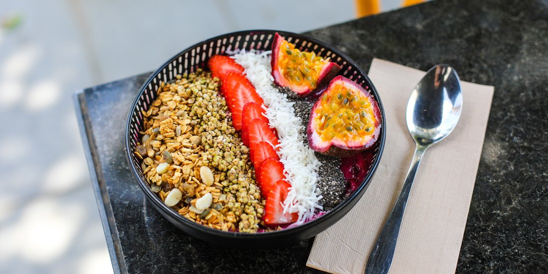 Settle in for smoothie bowls, vegan waffes and loaded bagels at Cooly's new health hang Earth Pantry