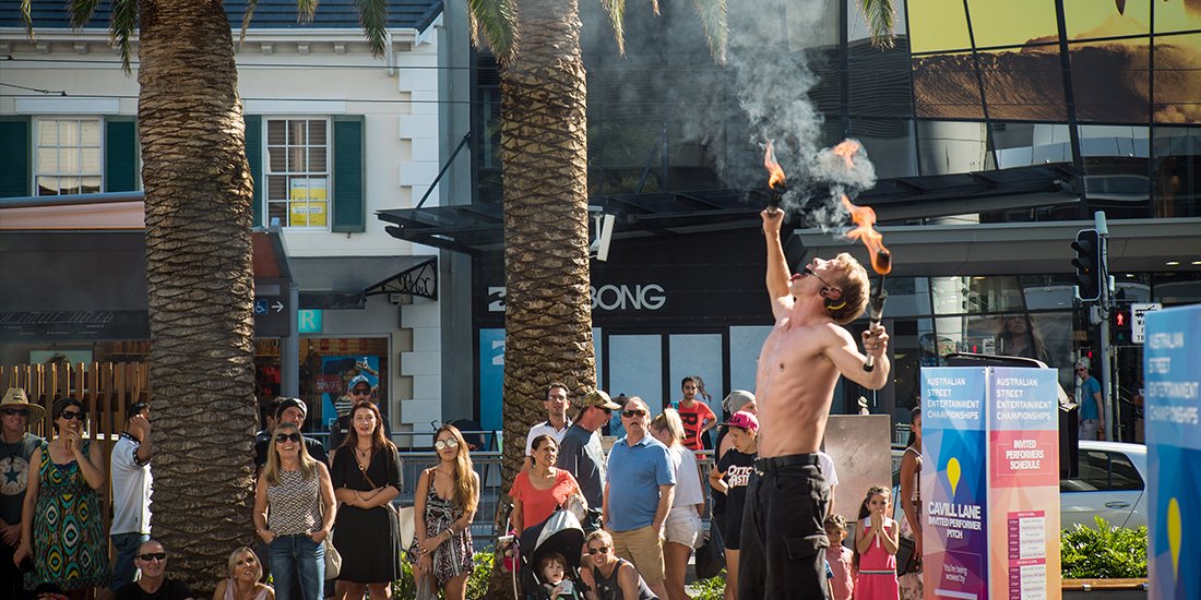 Don't try this at home –  the Australian Street Entertainment Carnival to light up Surfers Paradise