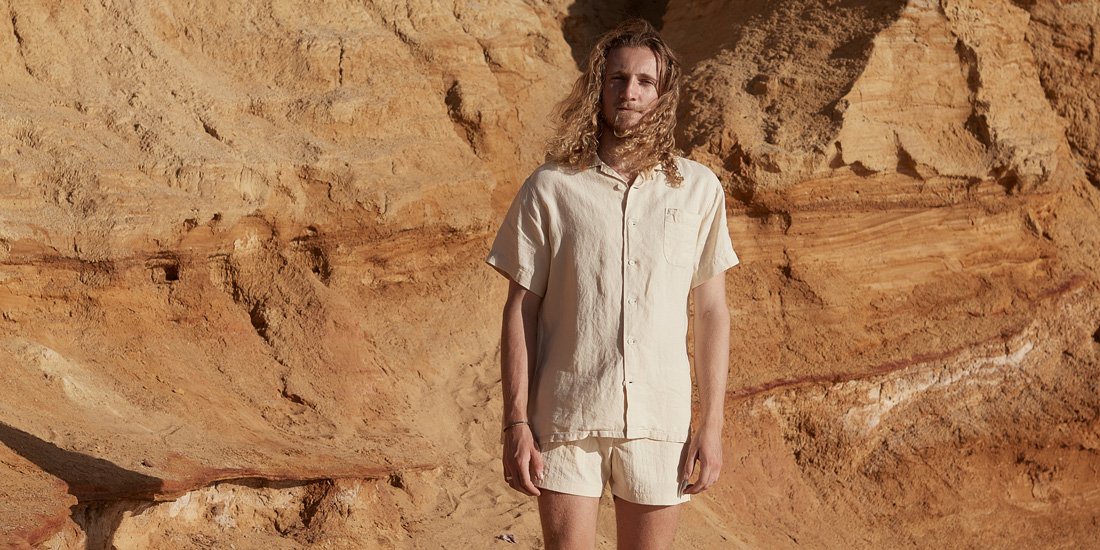 Dreamy new menswear label Kerrin embodies Gold Coast beach culture