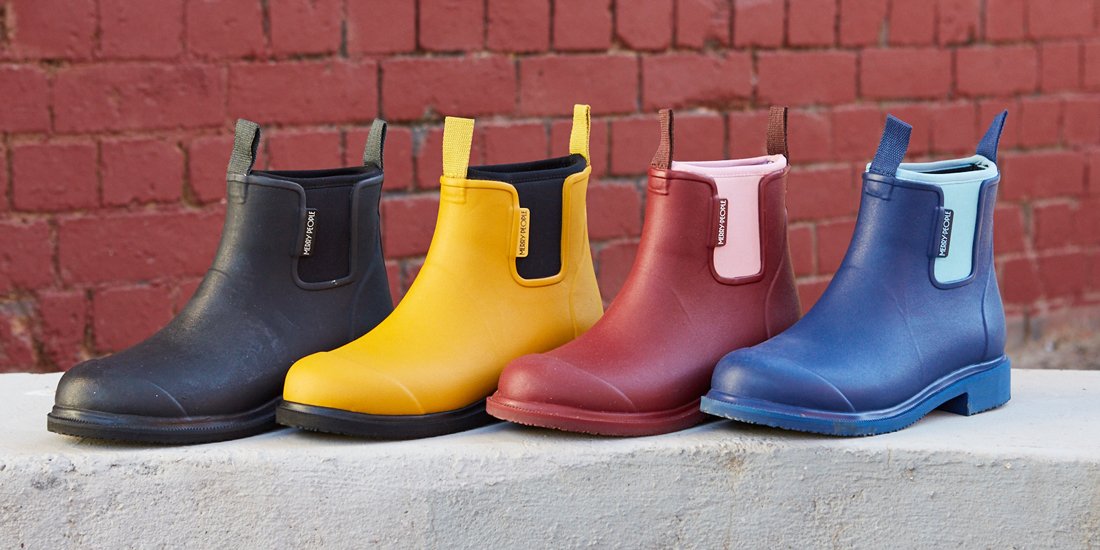From camp sites to the morning commute – show off your personality with Merry People gumboots