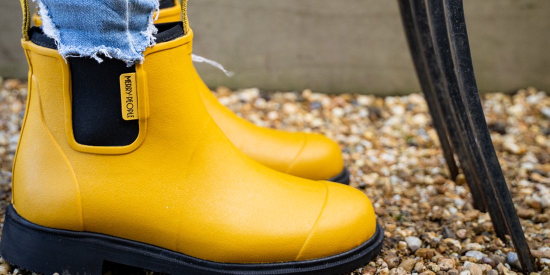 From camp sites to the morning commute – show off your personality with Merry People gumboots