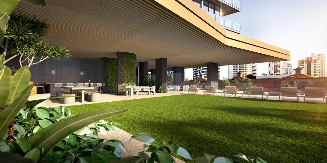 The coast skyline gets set to welcome the $210-million Signature Broadbeach project