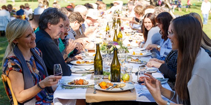 Scenic Rim Eat Local Week Longest Lunch at O'Reilly's Canungra Valley Vineyards