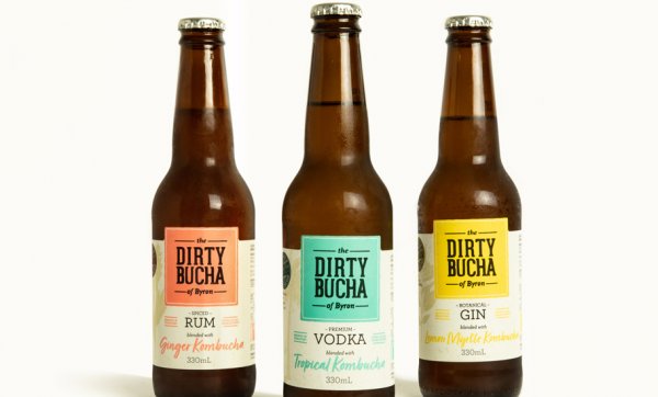 The Bucha of Byron releases an alcoholic kombucha spiked with gin, rum and vodka