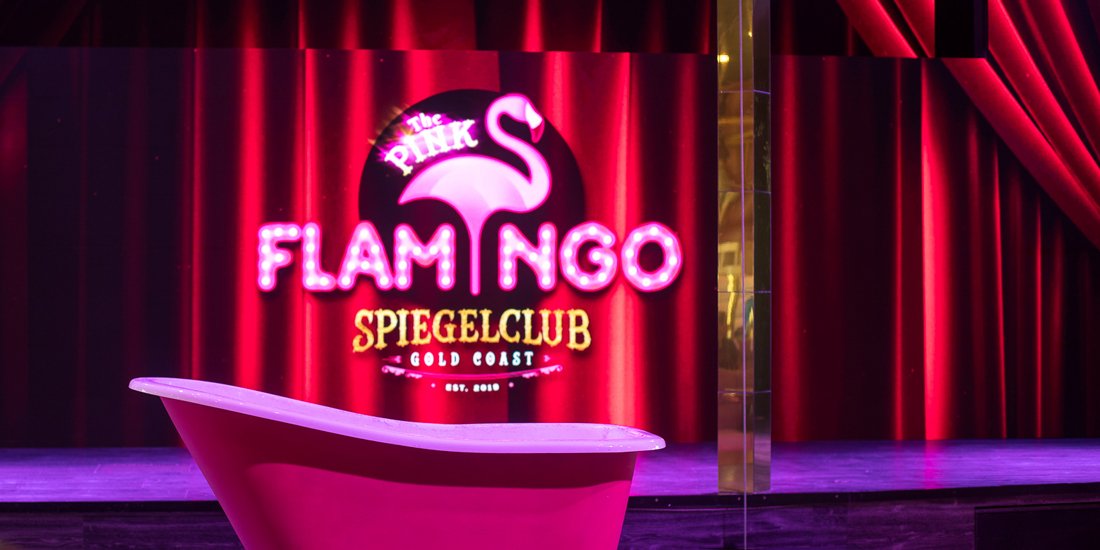 Vegas-style late-night cabaret venue The Pink Flamingo Spiegelclub opens in Broadbeach