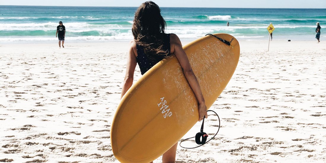 Slide into spring with Salt Gypsy's new surfboard range dedicated to women