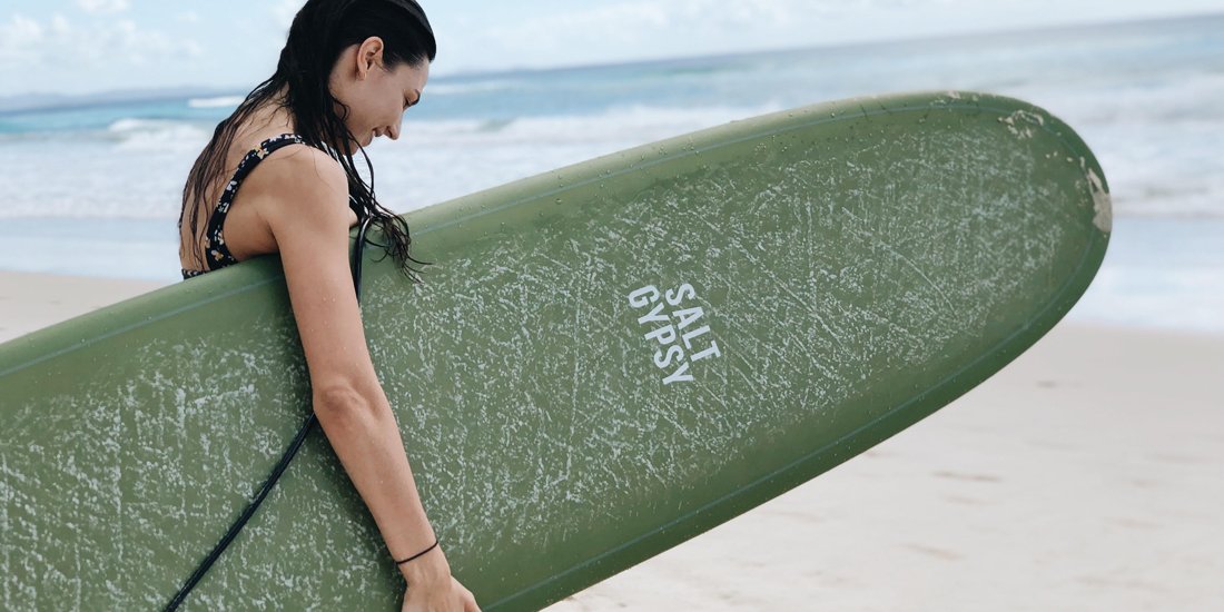 Slide into spring with Salt Gypsy's new surfboard range dedicated to women