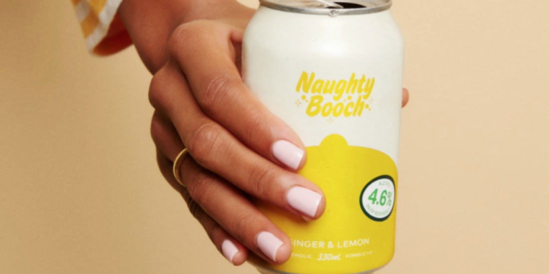 Spirited scoby – new sip Naughty Booch fuses kombucha and booze