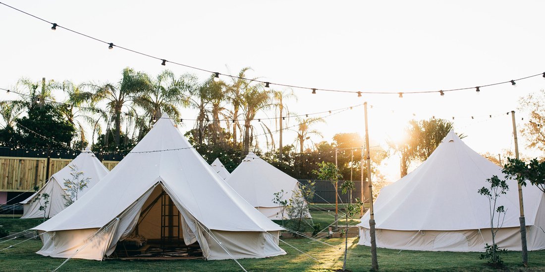 Enjoy a luxe ‘glamping' experience The Hideaway at Cabarita Beach