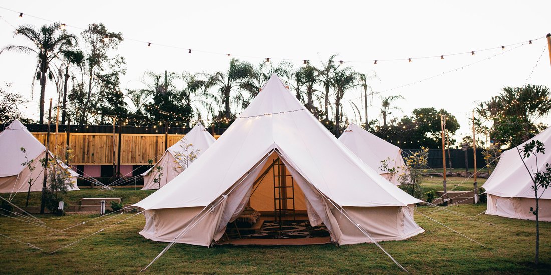 Enjoy a luxe ‘glamping' experience The Hideaway at Cabarita Beach