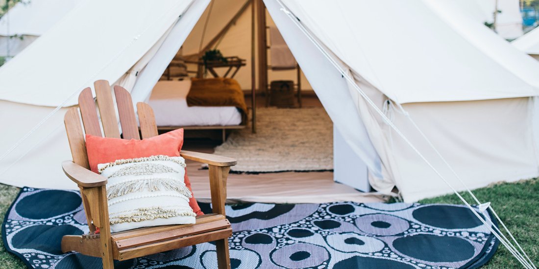 Enjoy a luxe ‘glamping' experience The Hideaway at Cabarita Beach