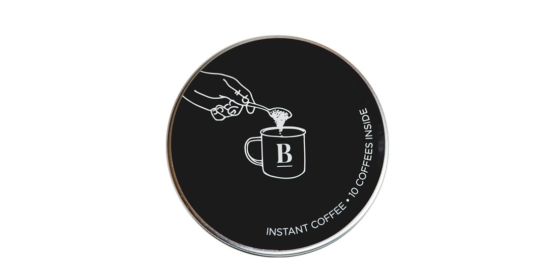 Blackboard is making instant coffee cool again with its nifty new tin of freeze-dried happiness