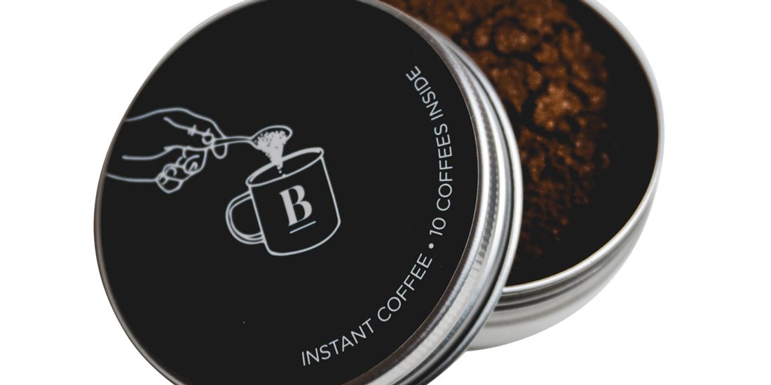 Blackboard is making instant coffee cool again with its nifty new tin of freeze-dried happiness