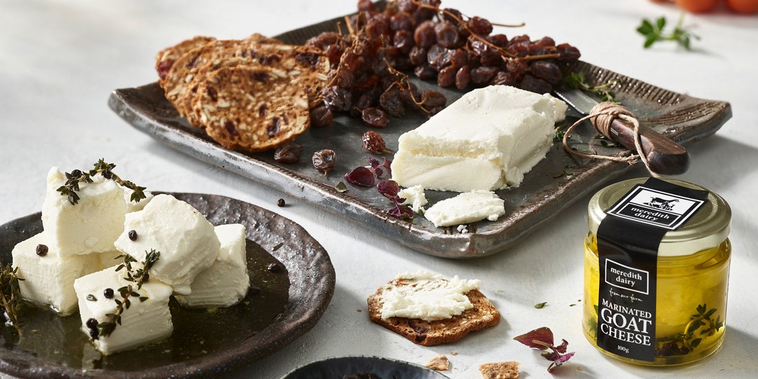 Bite-sized delight – spruce up your work lunch and life with a (tiny) jar of Meredith Dairy Goat Cheese