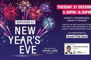 New Year's Eve at Varsity Lakes Waterfront