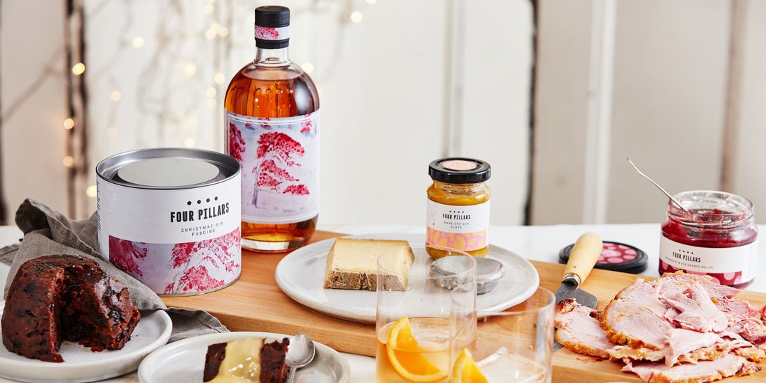 Get into the Christmas spirit with gin-infused pudding from Four Pillars