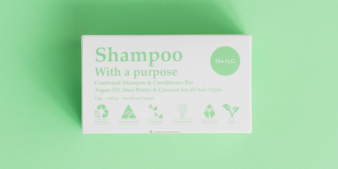Ditch the plastic and lather up with a bar of Shampoo With A Purpose