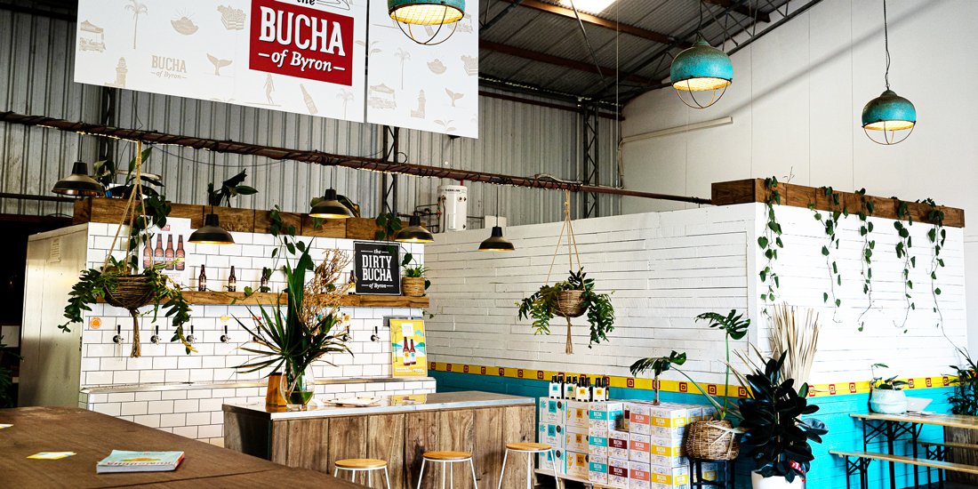 An alcoholic-kombucha brewery and taproom has opened its doors in Byron Bay