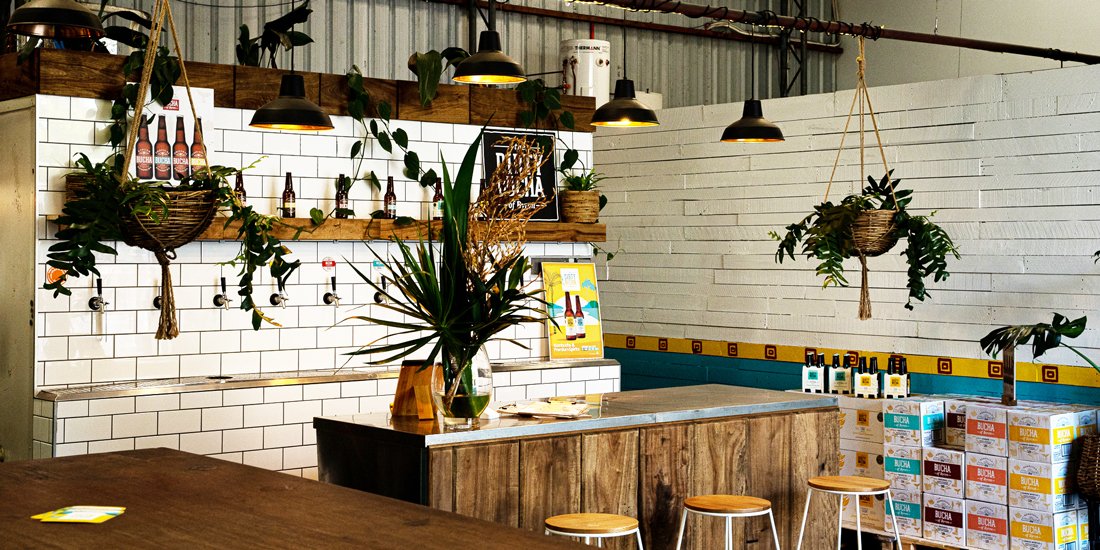 An alcoholic-kombucha brewery and taproom has opened its doors in Byron Bay