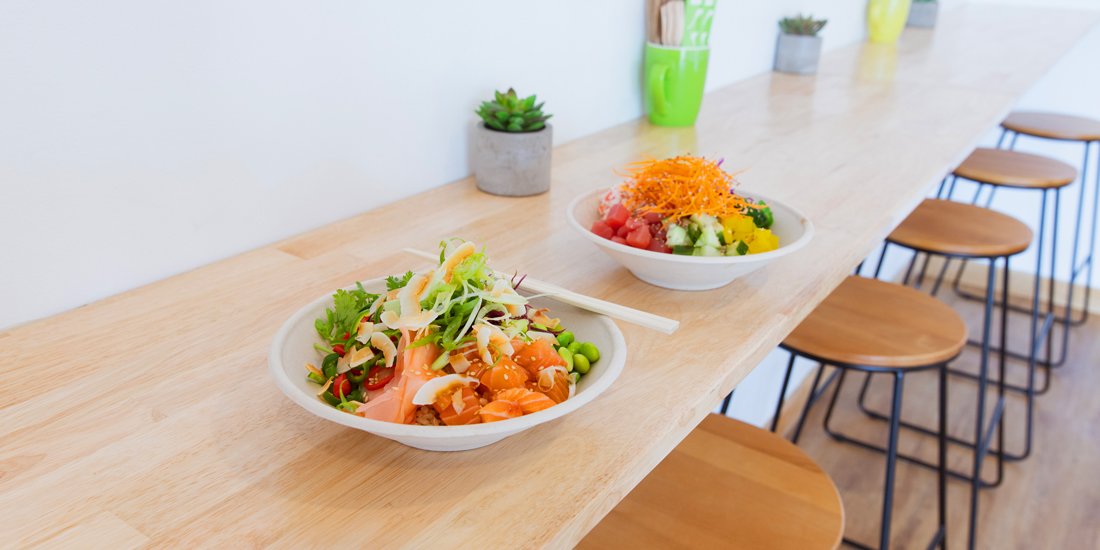 Poké Lab brings fresh, sashimi-topped bowls of goodness to Nobby Beach