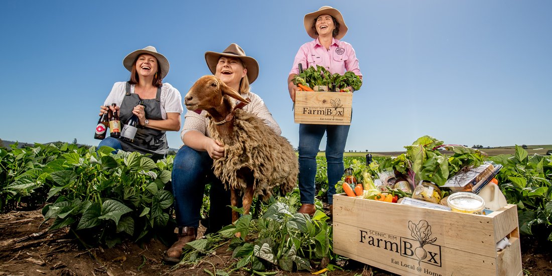 From the farm to the coast – Scenic Rim Farm Box brings the best local produce to your door