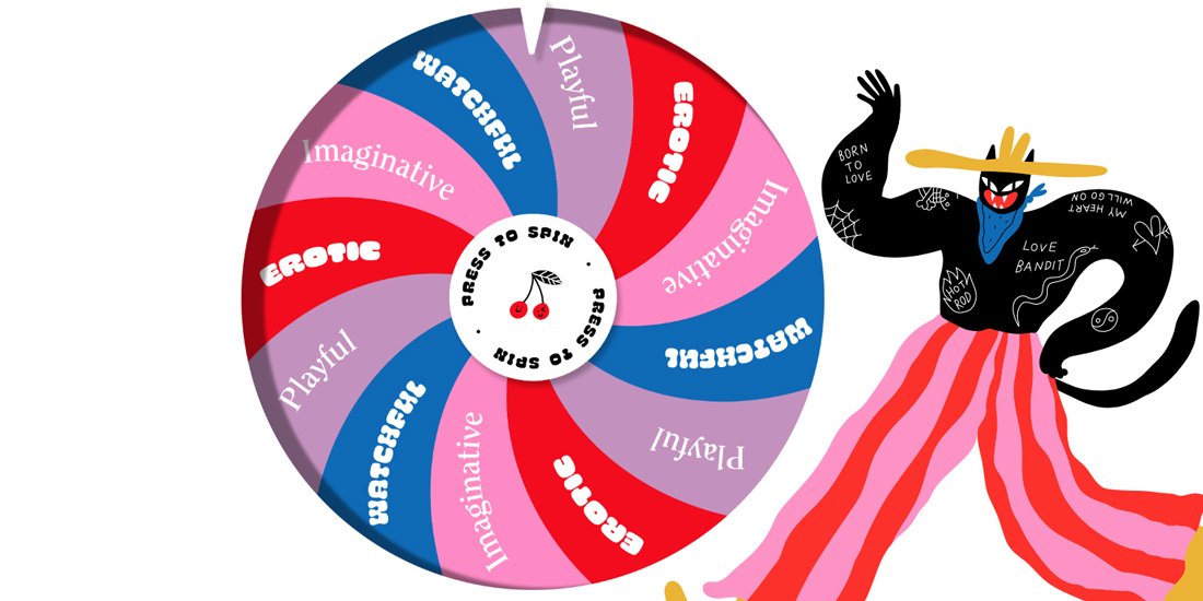 Spice up your iso (sex) life and spin the Wheel of Foreplay