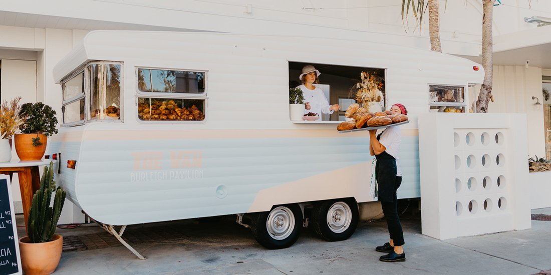 Burleigh Pavilion launches new 70s-inspired pop-up bakery The Van for all of your pastry needs