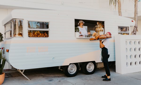 Burleigh Pavilion launches new 70s-inspired pop-up bakery The Van for all of your pastry needs