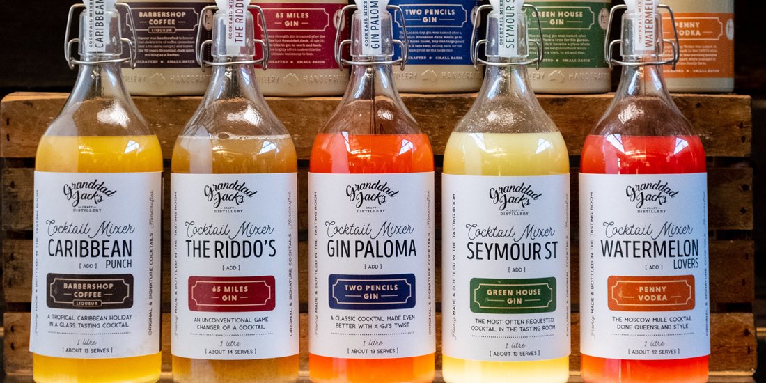 Just add booze – shake your favourite cocktails at home with Granddad Jack's new DIY mixers