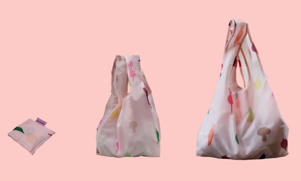 Stow your stuff in a reusable bag made from plastic bottles