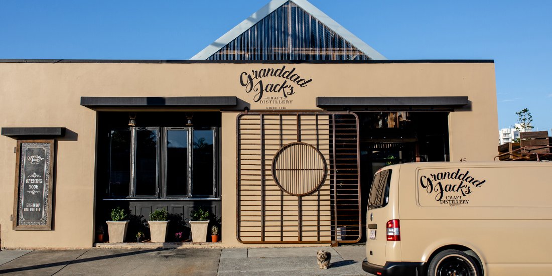 Sip, learn and make your own bottle of gin at the Gold Coast's own craft distillery Granddad Jack's