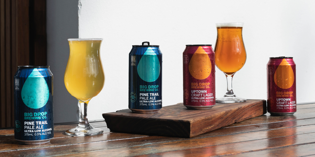 Big taste without big consequences – Big Drop Brewing Co. brings its low-alcohol brews to our shores