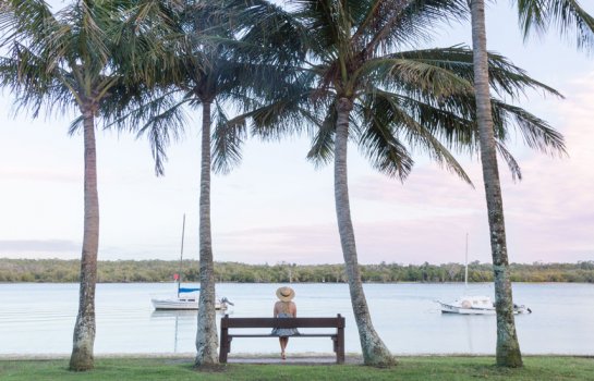 Ferry fun, SUP yoga and waterfront dining destinations – explore the beautiful blue channels of Noosa River