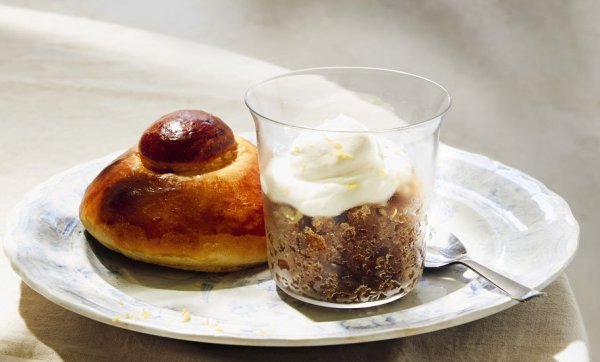 Get a little taste of summer in Sicily with Julia Busuttil Nishimura's coffee granita with whipped cream and brioche