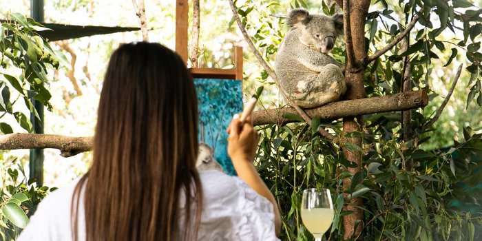 Paint and Sip with Koalas