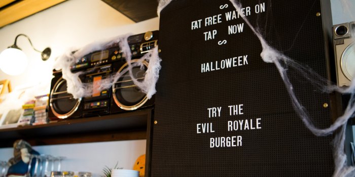 Halloween at Easy Street Diner
