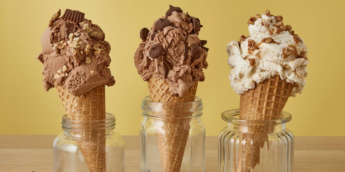 Gelatissimo has concocted an American-inspired gelato range featuring Reese’s and Hershey’s Chocolate