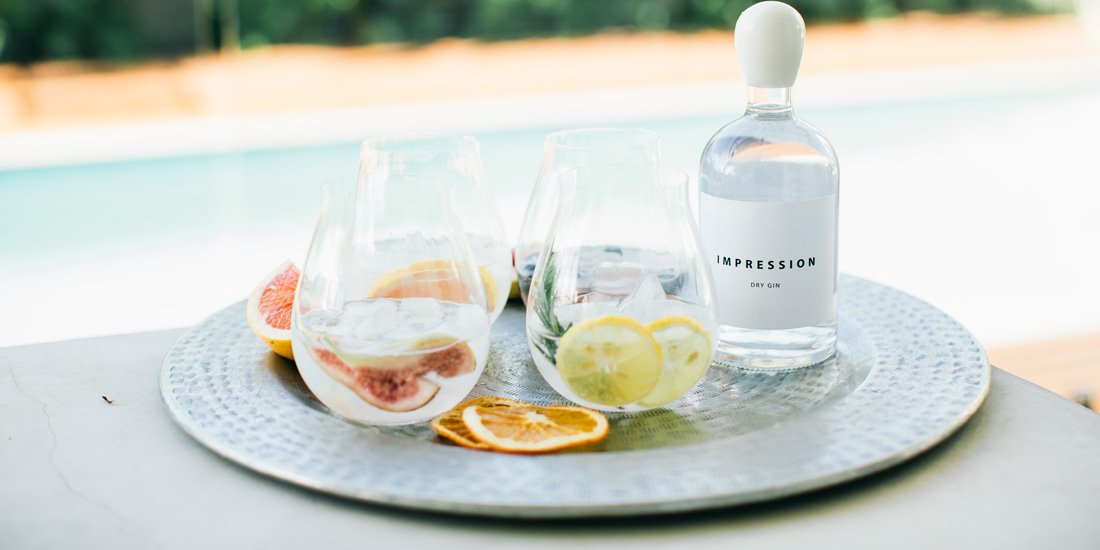 Antioxidant-packed Impression Gin raises the bar while you raise a glass