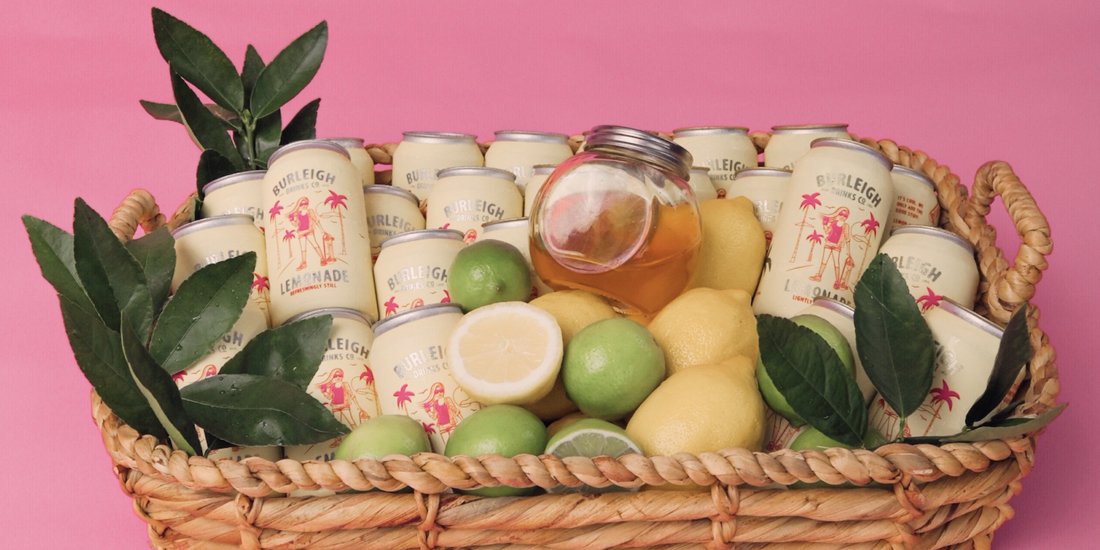 Burleigh Drinks Co launches a four-ingredient lemonade just in time for summer sips