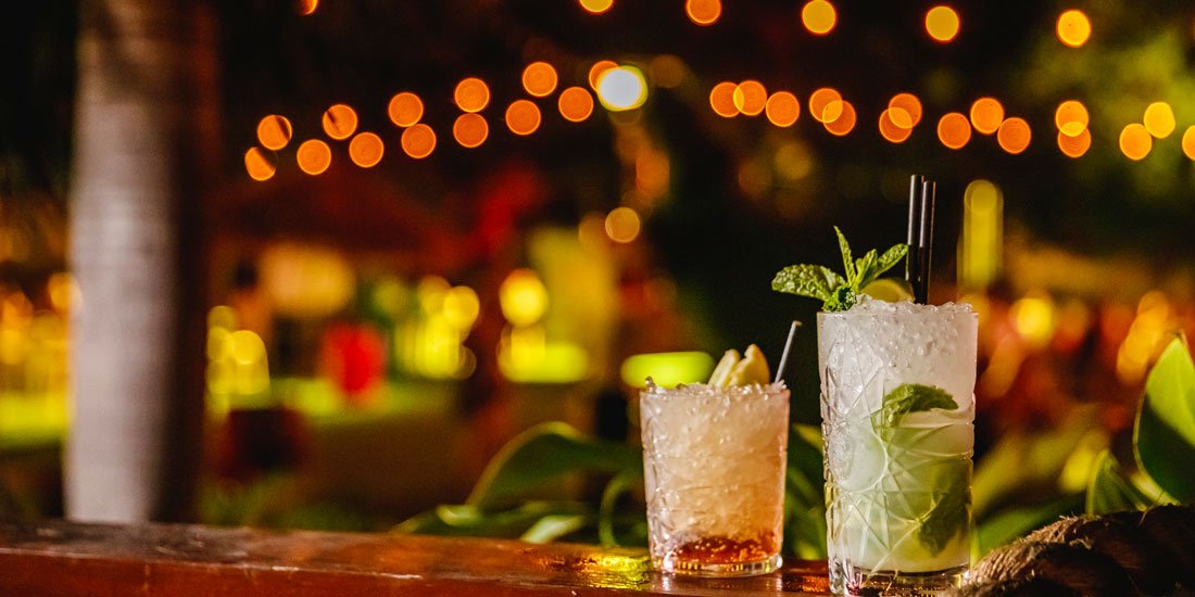 Indulge in tropical cocktails and Jamaican-inspired eats at The Star's Caribbean on The Lawn