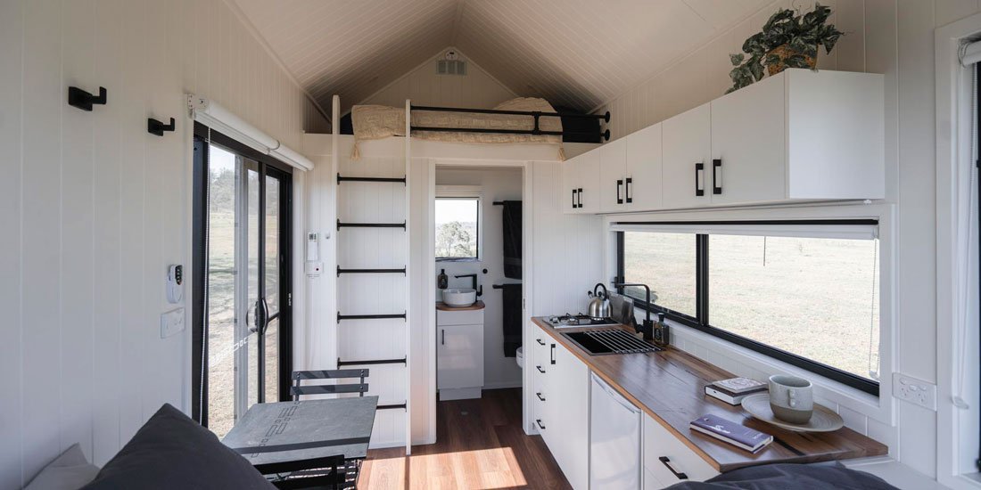 Escape the rat race and get lost in the stars at In2thewild's newest tiny house, Charlie