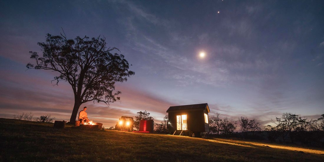 Escape the rat race and get lost in the stars at In2thewild's newest tiny house, Charlie