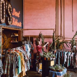 Desert Digs Vintage Market is pumping out live tunes and vintage threads