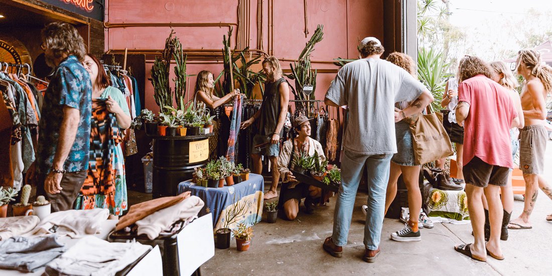 Desert Digs Vintage Market is pumping out live tunes and vintage threads