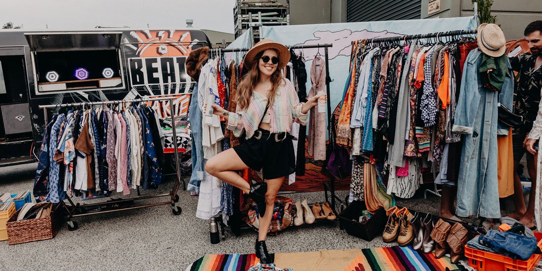 Desert Digs Vintage Market is pumping out live tunes and vintage threads