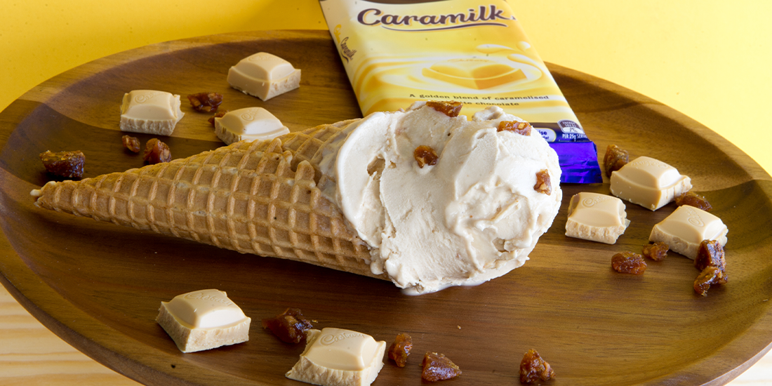 Gelatissimo has unleashed a limited-edition Cadbury Caramilk Hokey Pokey flavour and that’s what it’s all about