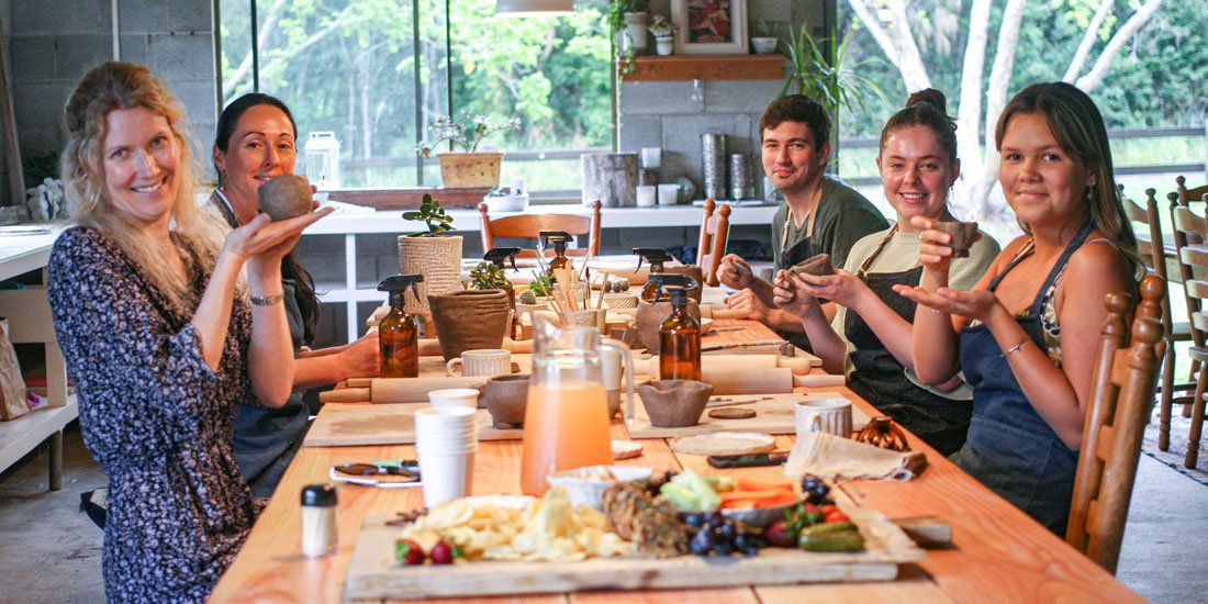 Get your hands dirty at Currumbin Valley's Stoka Clay Studio